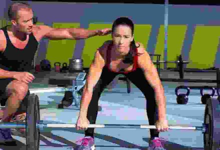 Dumbbell Press Bridge on Bosu Dumbbell Press Bridge on Bosu